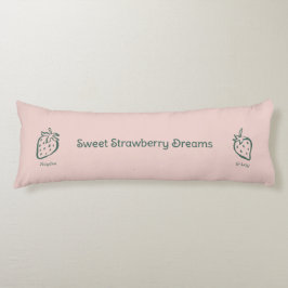 Strawberry dream, Sweet love, Sweet pink fruit Seitenschläferkissen