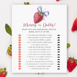 Strawberry - Duschspiel für Mami oder Papa