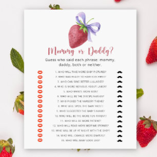 Strawberry - Duschspiel für Mami oder Papa
