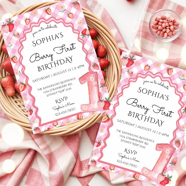 Strawberry Einladung (Von Creator hochgeladen)