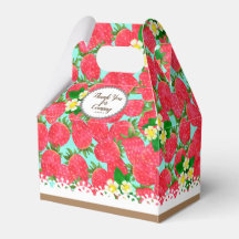 Strawberry Favor Box