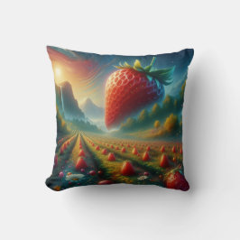 Strawberry Field of Dreams Kissen