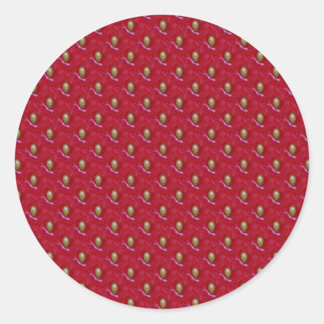 Strawberry Field Stickers (Vorderseite)