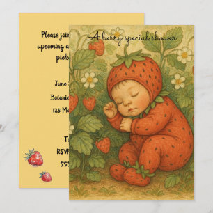 Strawberry Fields Baby Digital Download Einladung