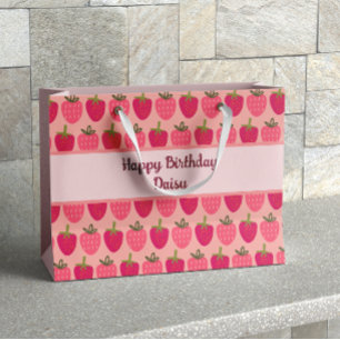 Strawberry Fields Delight 1 Große Geschenktüte