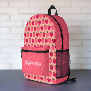 Strawberry Fields Delight - benutzerdefinierter Na Bedruckter Rucksack