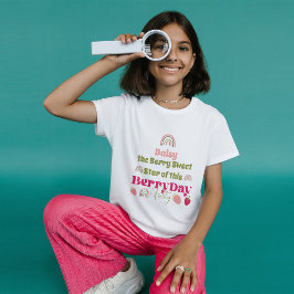 Strawberry Fields Delight Birthday /Ehrengast T-Shirt