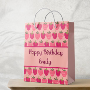 Strawberry Fields Delight Mittlere Geschenktüte