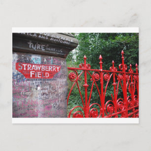 Strawberry Fields Liverpool Postkarte