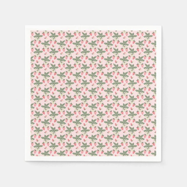 Strawberry Fields Napkins Serviette (Vorderseite)