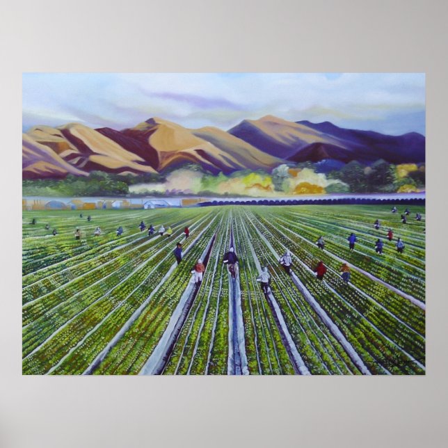 Strawberry Fields Posters Poster (Vorne)