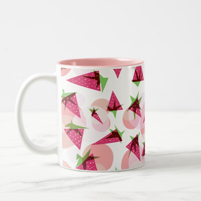 Strawberry Fields-Tasse Zweifarbige Tasse (Links)