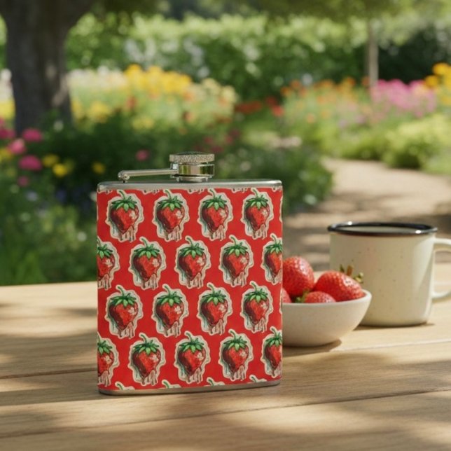 Strawberry Flask Flachmann (Von Creator hochgeladen)