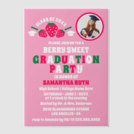 Strawberry Foto Graduation Party