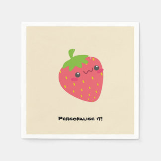 Strawberry Friend Serviette
