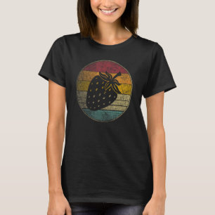 Strawberry Fruit Vintag Festival gestört Retro T-Shirt