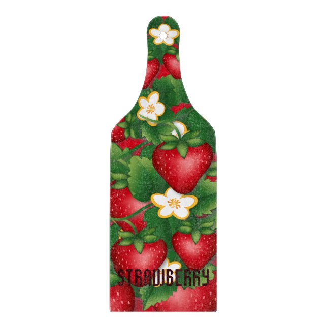 Strawberry für Slide und Würfel Schneidebrett (Vorderseite)