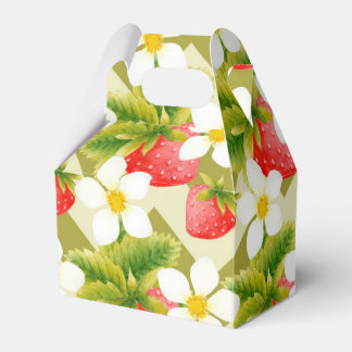 Strawberry Gift Favor Box Geschenkschachtel