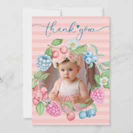 Strawberry Girl Birthday Berry Much Foto Danke