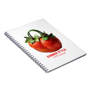 Strawberry Handbag Design - Hyper-Realistischer So Notizblock