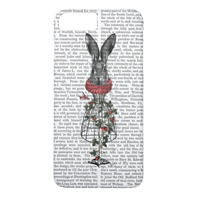 Strawberry Hare Case-Mate iPhone Hülle (Rückseite)