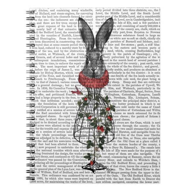 Strawberry Hare Notizblock (Vorderseite)