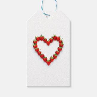 Strawberry Heart Geschenkanhänger