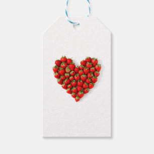 Strawberry Heart Geschenkanhänger