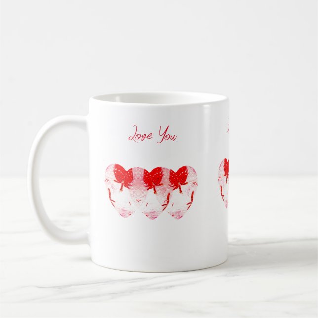 Strawberry Hearts Kaffeetasse (Links)