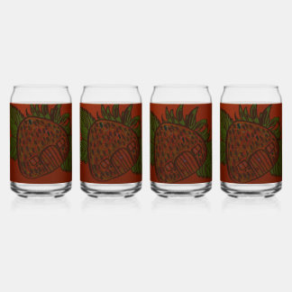 Strawberry Home Sweet Home Dosenglas