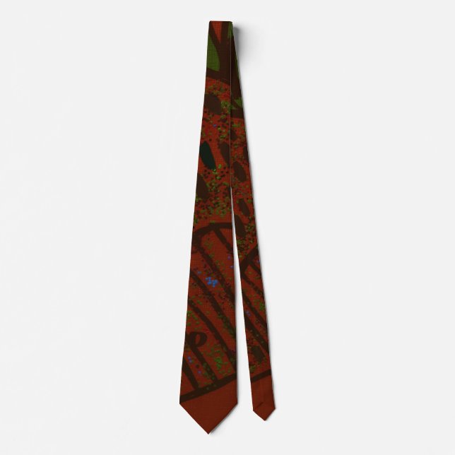 Strawberry Home Sweet Home Necktie Krawatte (Vorderseite)