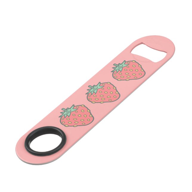 Strawberry Icon Bar Key (Vorderseite Schrägansicht)