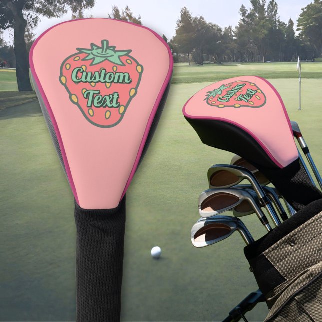 Strawberry Icon Golf Head Cover Headcover (Von Creator hochgeladen)