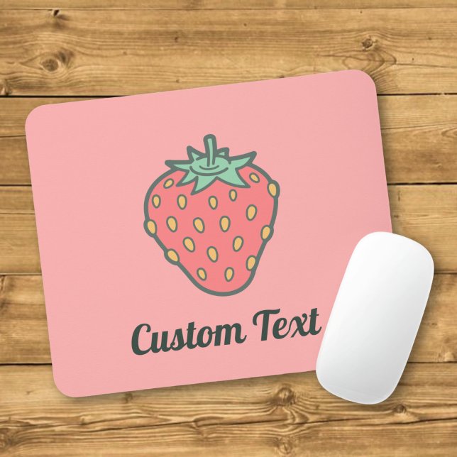 Strawberry Icon Mouse Pad Mousepad (Von Creator hochgeladen)