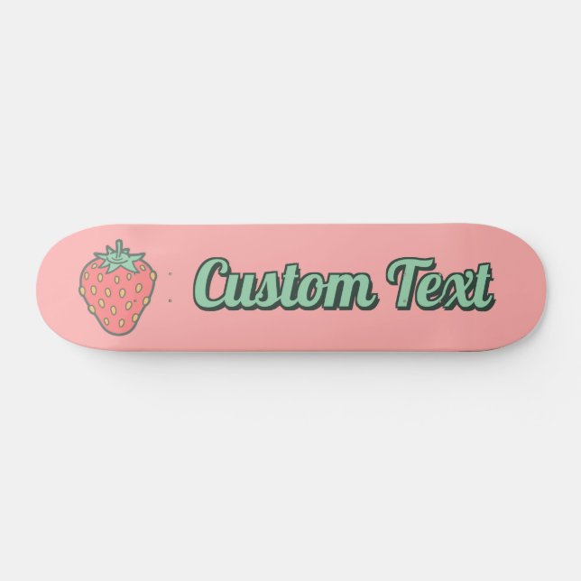 Strawberry Icon Skateboard (Horizontal)