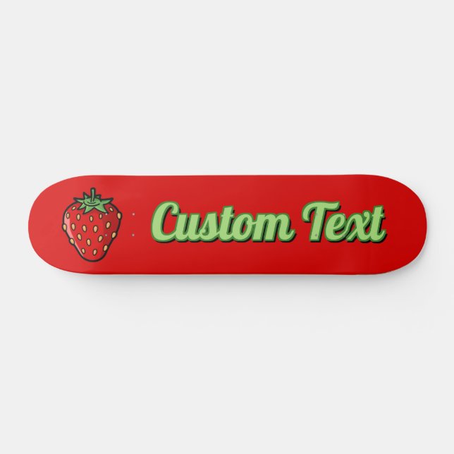 Strawberry Icon Skateboard (Horizontal)