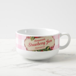 Strawberry Jam Große Suppentasse