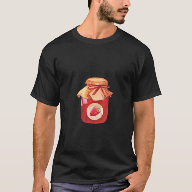Strawberry Jam Jar T-Shirt (Vorderseite)