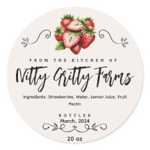 Strawberry Jam Jelly bewahrt kundenspezifisches Ca