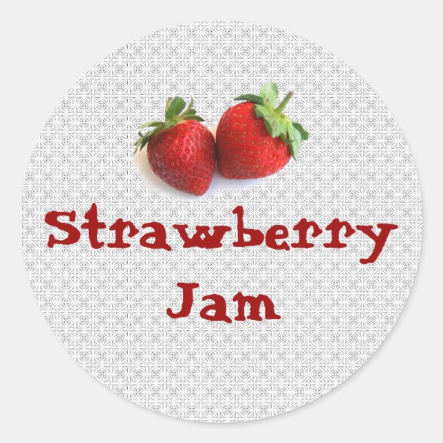 Strawberry Jam Sticker (Vorderseite)