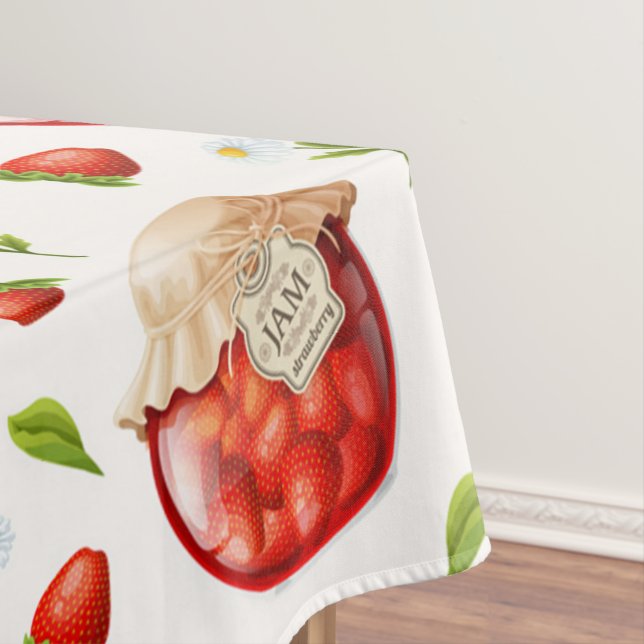 Strawberry Jam Tischdecke (Beispiel)