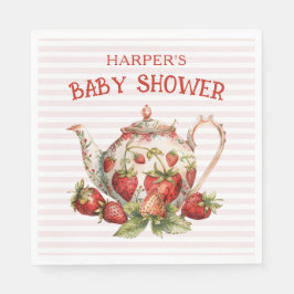 Strawberry Jemand Sweet Baby Shower Serviette