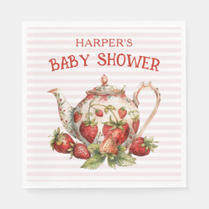 Strawberry Jemand Sweet Baby Shower Serviette
