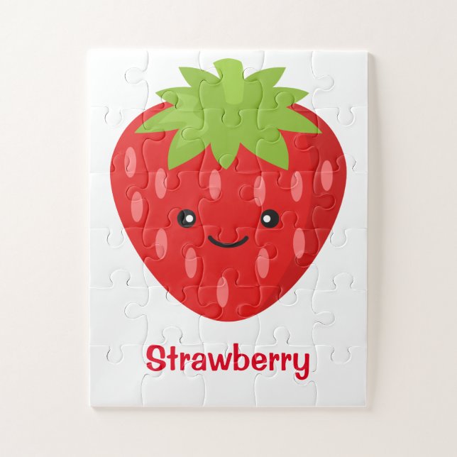 Strawberry Jigsaw Puzzle für Kinder (Vertikal)