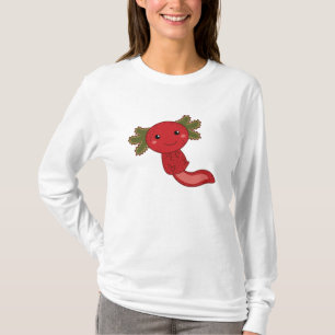 Strawberry Kawaii Axolotl Berry Niedlich T-Shirt
