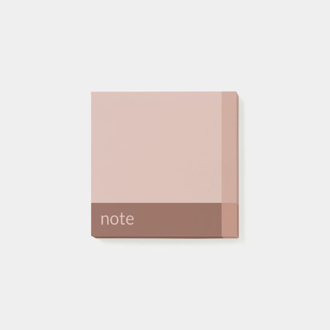 Strawberry Latte Clean Girl individuell anpassbar Post-it Klebezettel (Vorderseite)