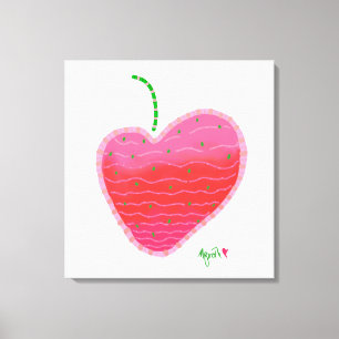 Strawberry-Leinwand Leinwanddruck