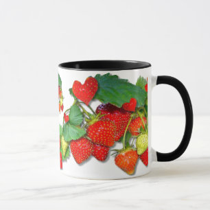 STRAWBERRY LIEBE ~ Ringer-Tasse Tasse