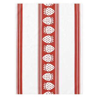 Strawberry Luxury Jacquard Stripes Tischdecke