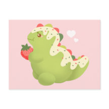 Strawberry Matcha Dinosaur